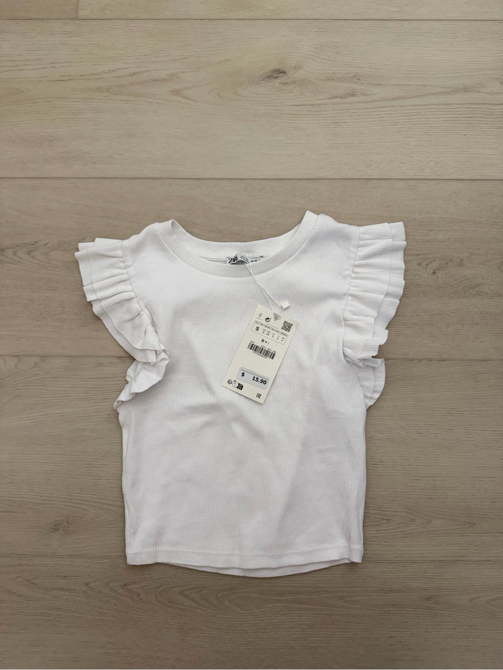 Zara sleeveless top white S